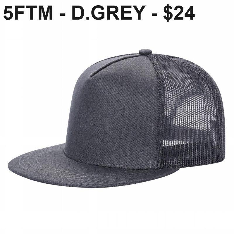 5FTM - Solid & 2-Tone Cotton/Poly Hat