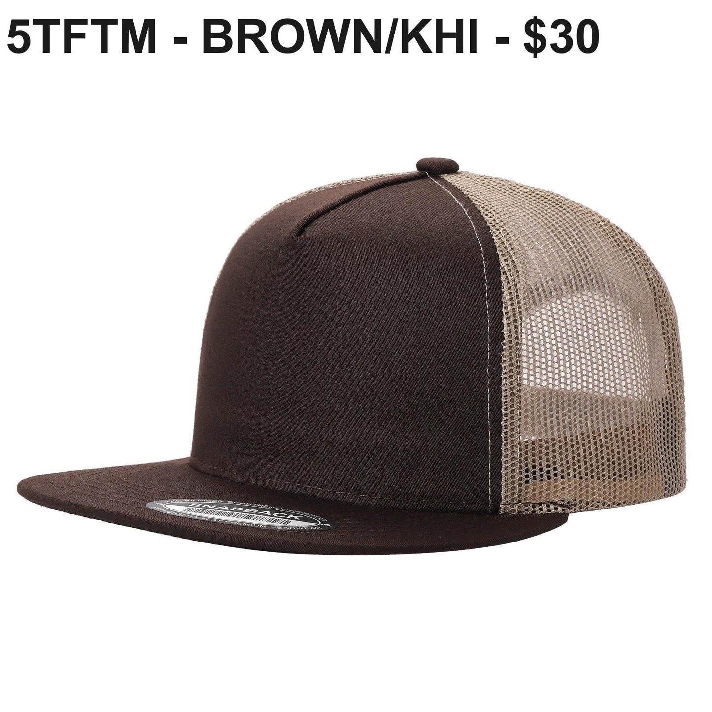 5TFTM - Tencel Solid & 2-Tone Hat - Waycap INC