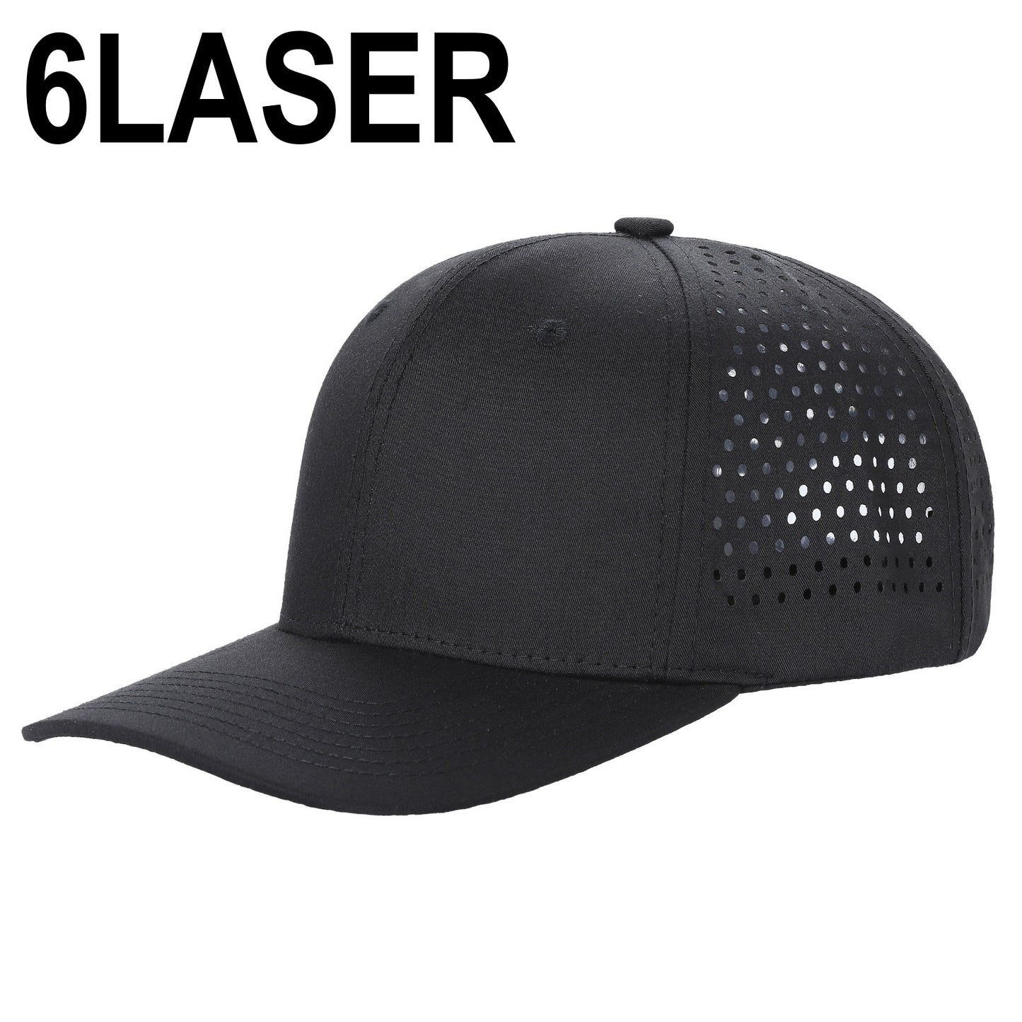 6LASER - 6 Panel Laser Vented Hat