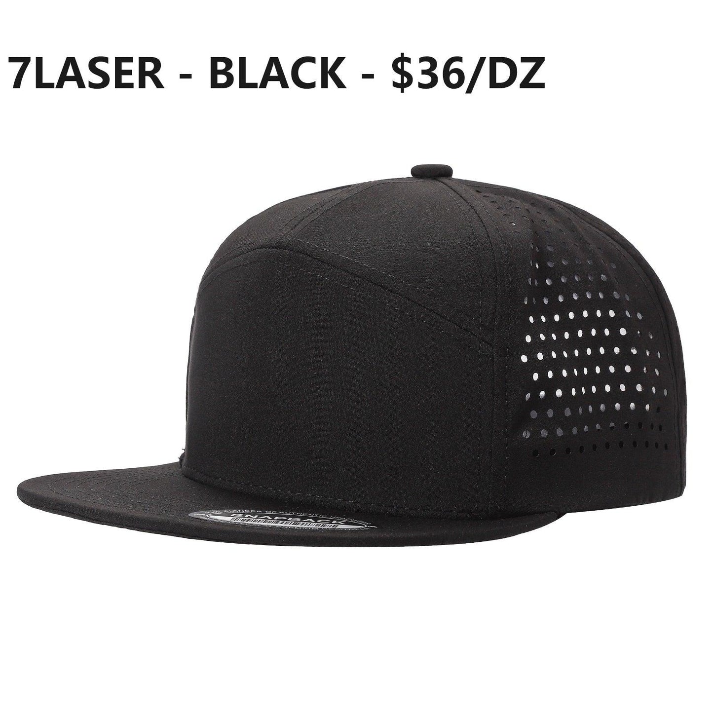 7LASER - 7 Panel Laser Vented Hat