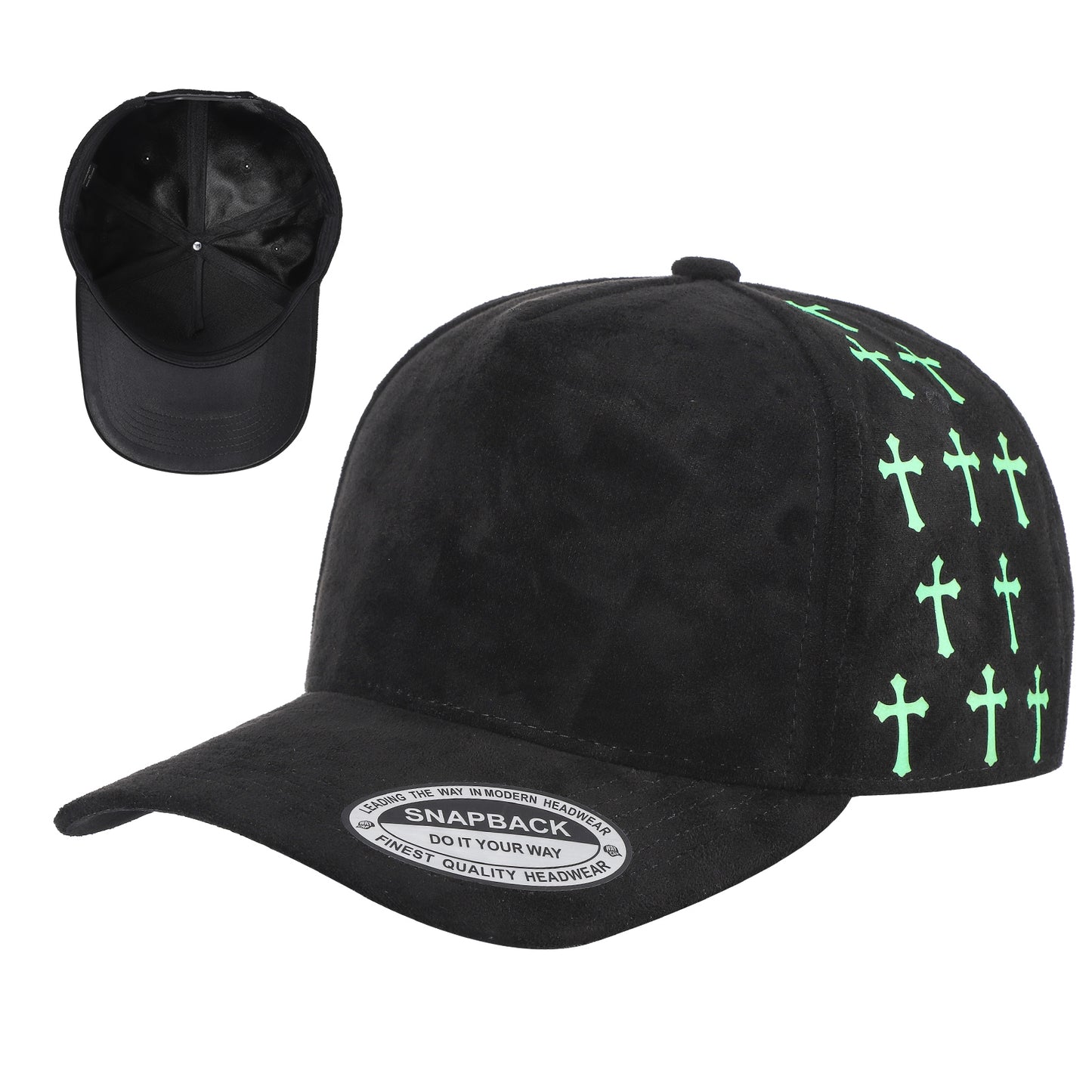 5SSTG - 5 Panel Suede Satin Gilding