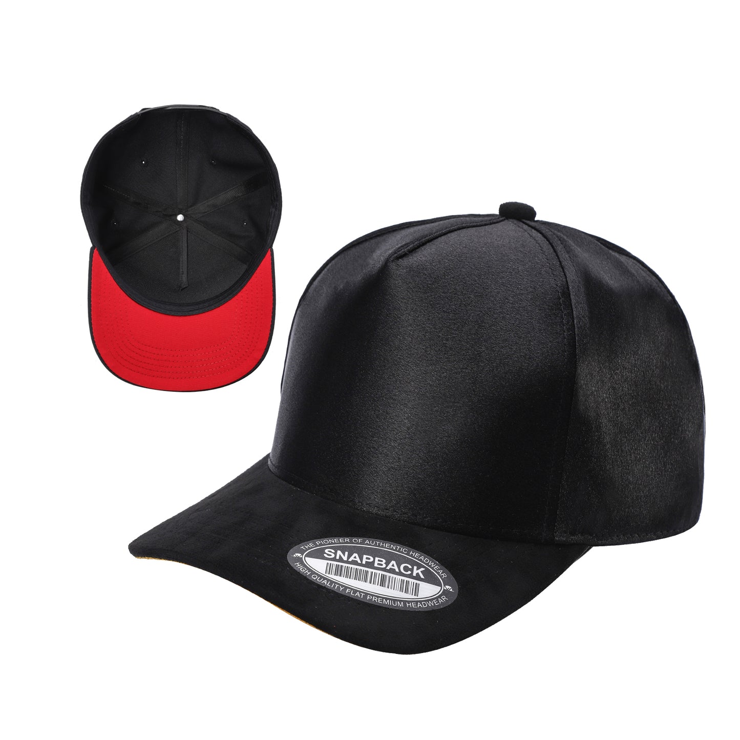 TCSTS - Satin Snapback with Suede Bills