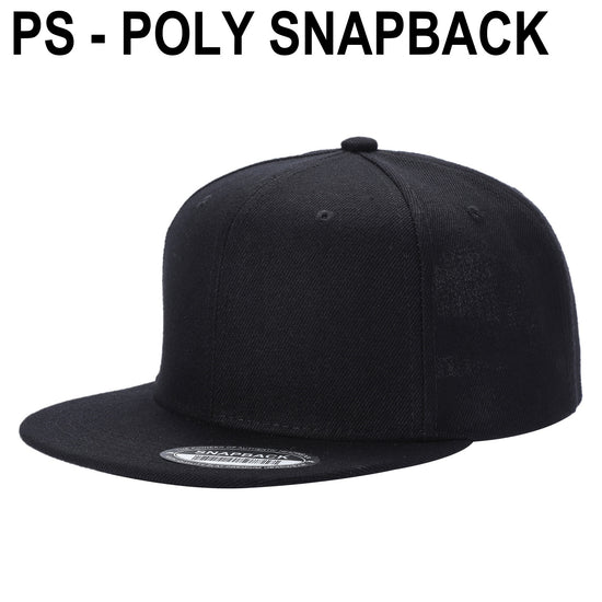 PS - Snapback de poliéster de 2 tonos