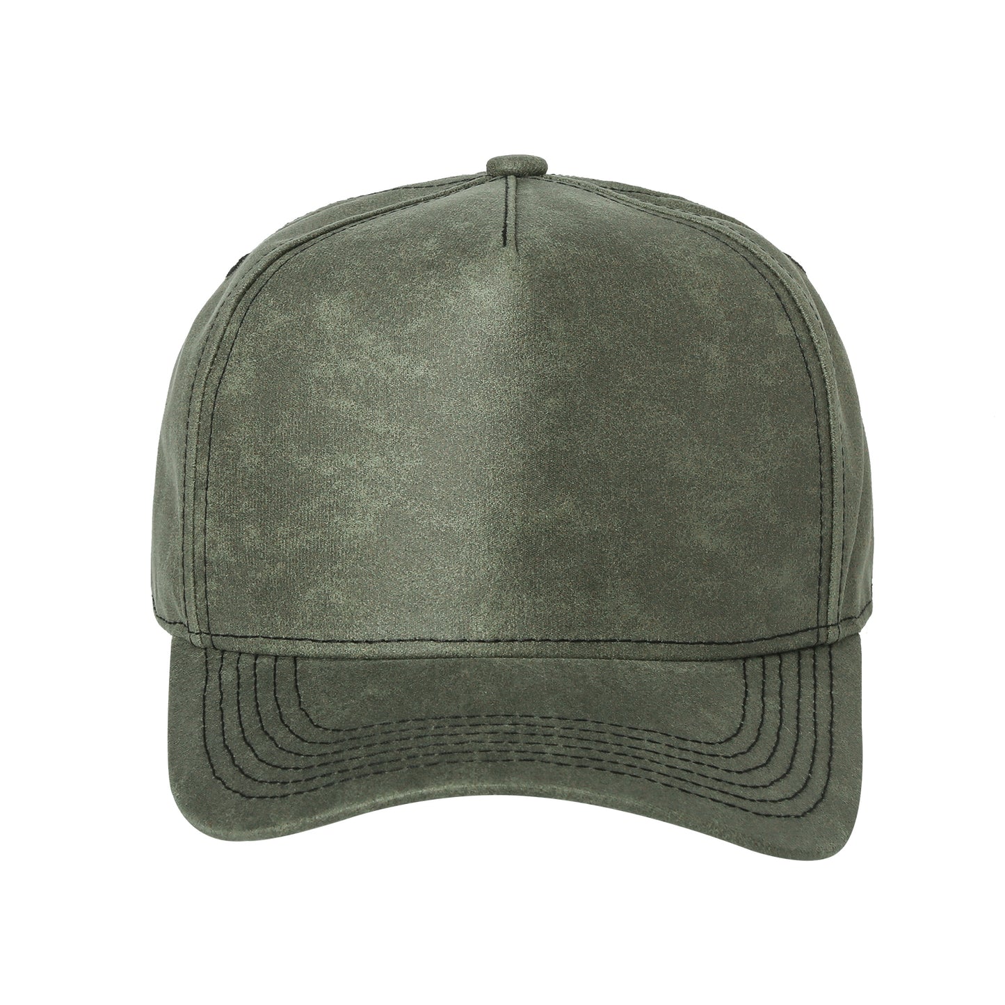 5RS - 5 Panel Leather Cap