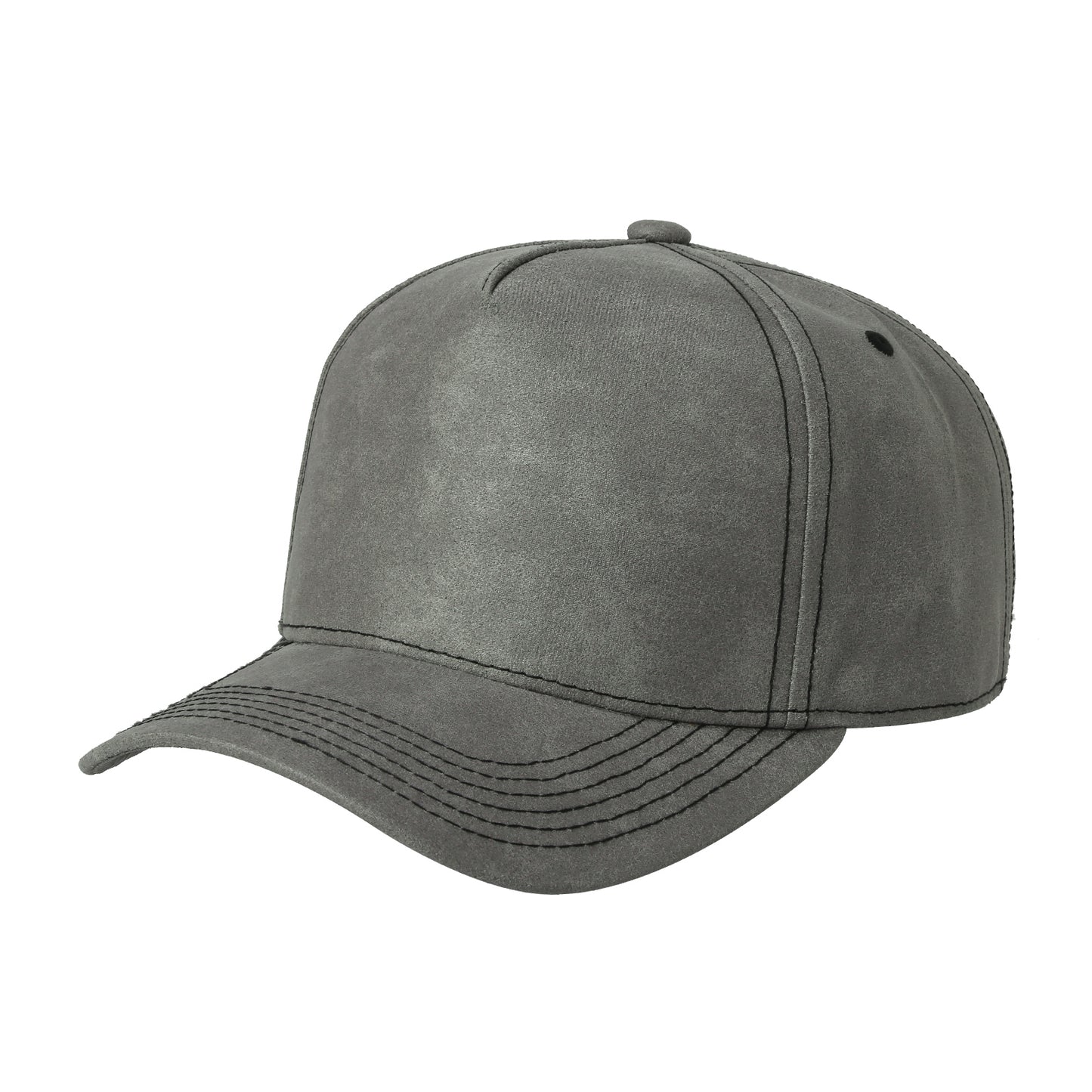 5RS - 5 Panel Leather Cap