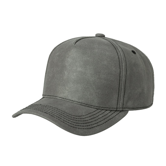 5RS - 5 Panel Leather Cap