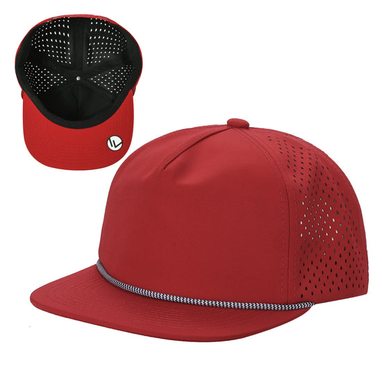 5WPR-5PANEL WATER PROOF HAT WITH ROPE