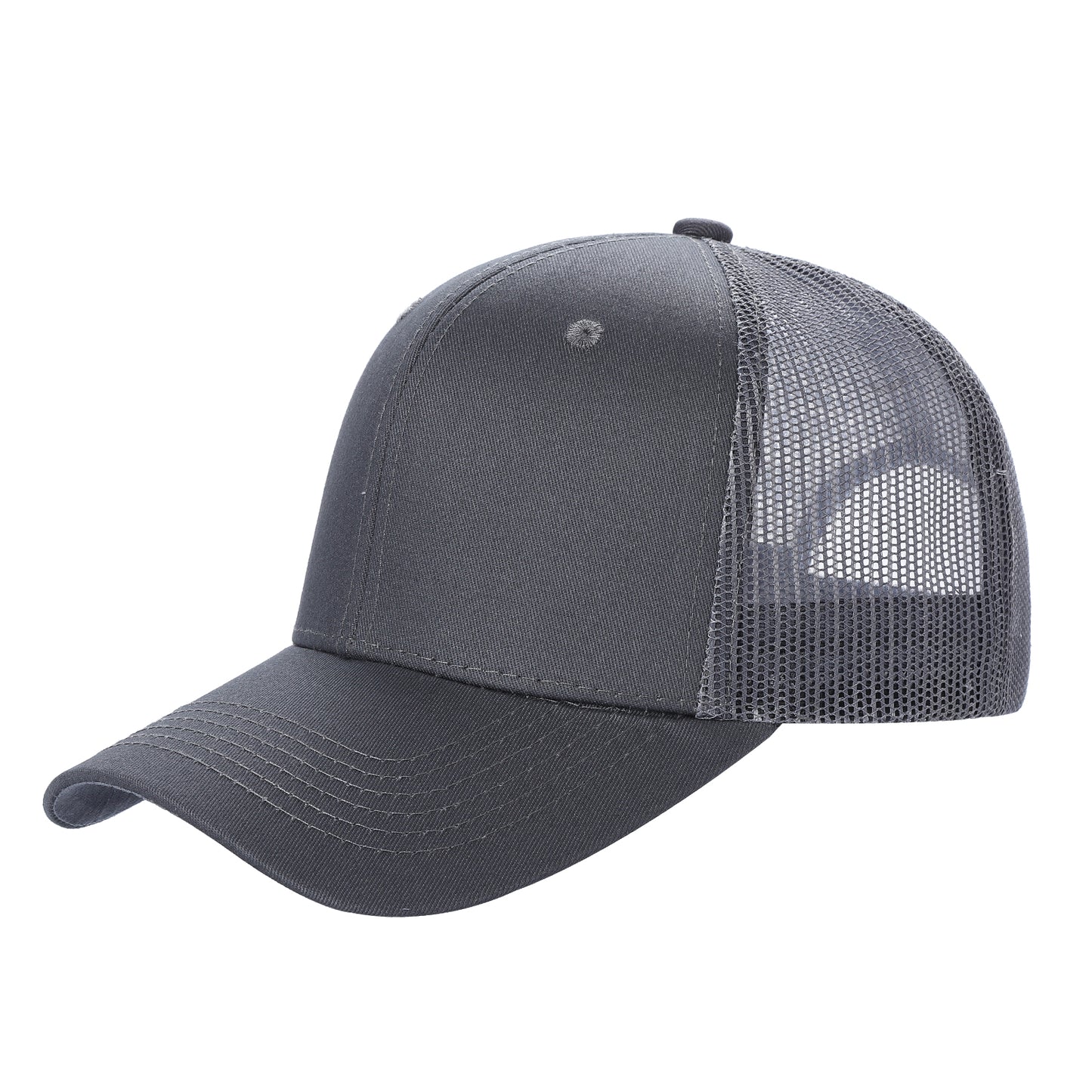 6CTM - 6 Panel Curve Trucker Mesh Hat