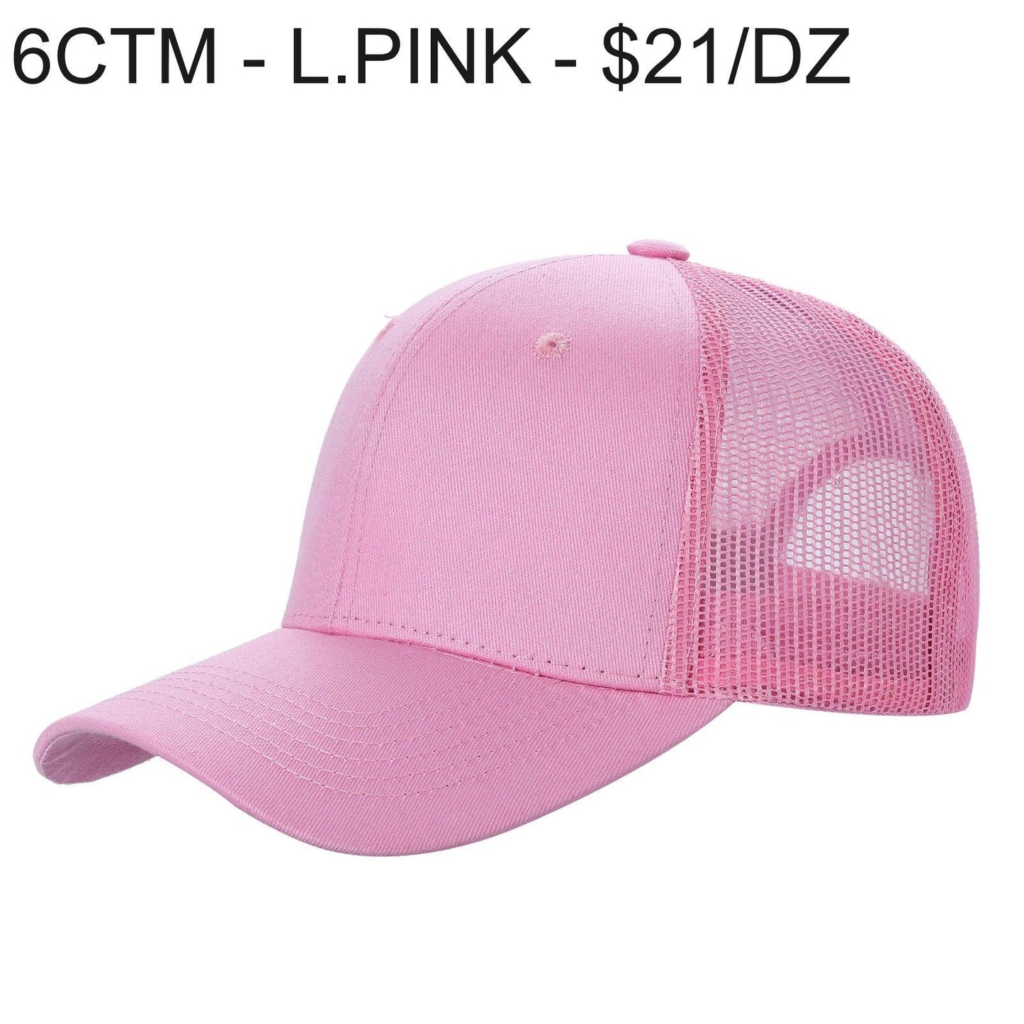 6CTM - 6 Panel Curve Trucker Mesh Hat