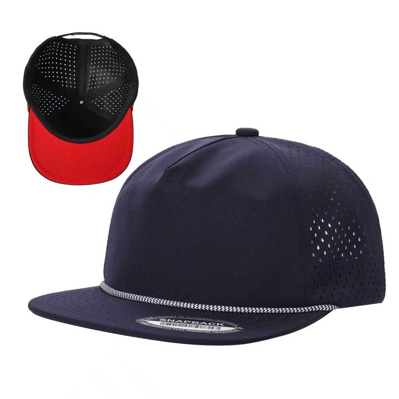 5WPR-5PANEL WATER PROOF HAT WITH ROPE