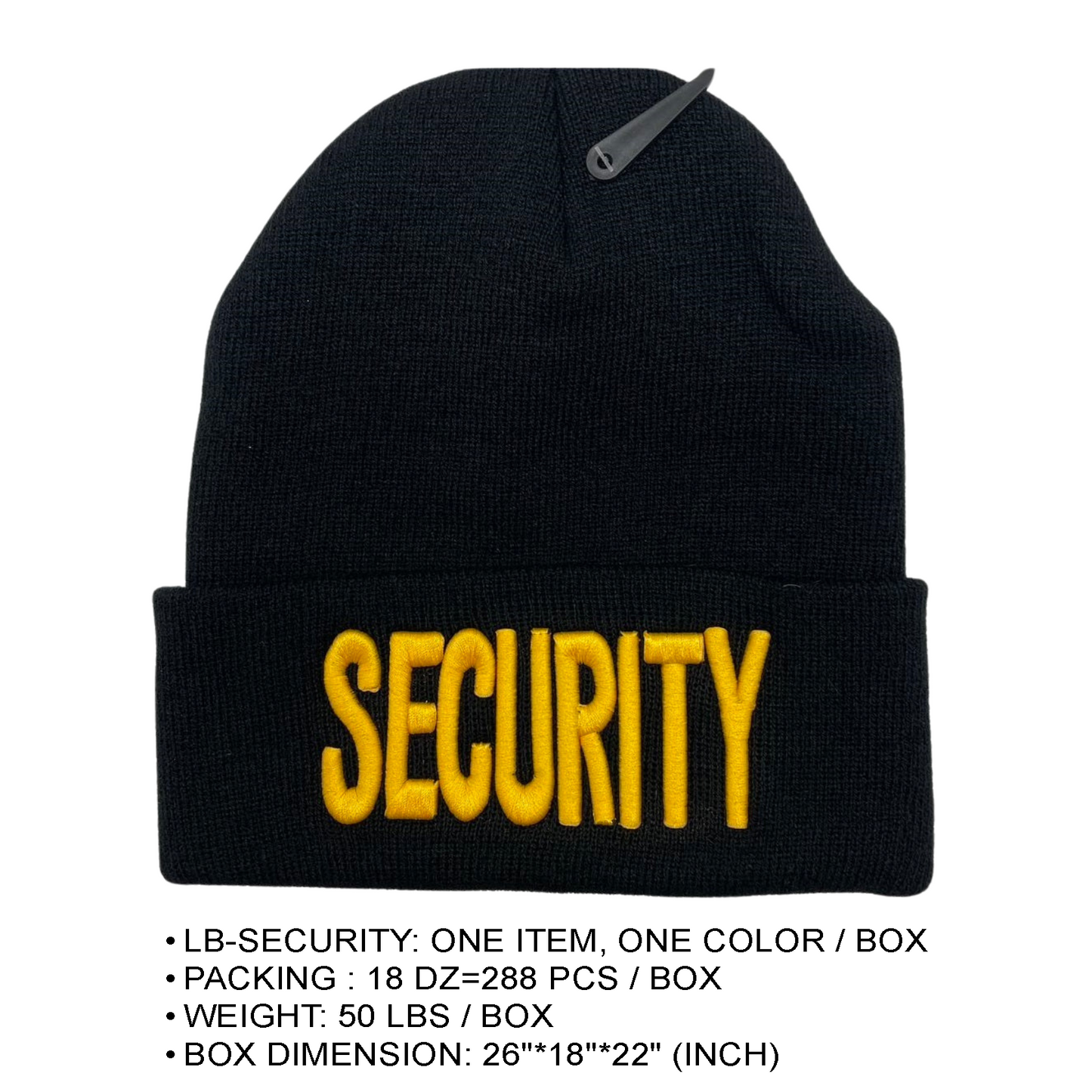 LB - Gorro bordado de seguridad