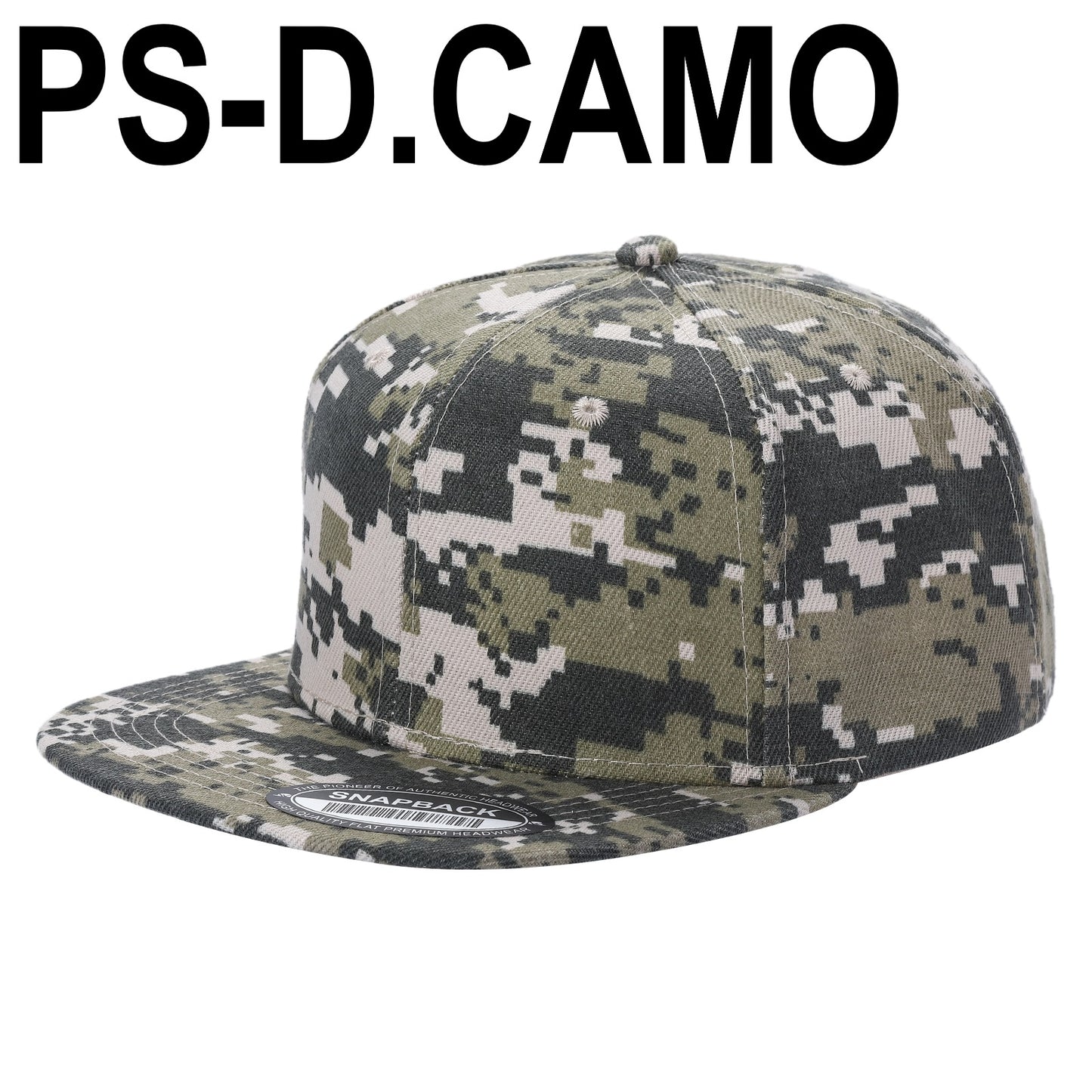 PS - Snapback de poliéster de 2 tonos