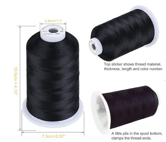 Polyester Thread [A-E] / Dozen