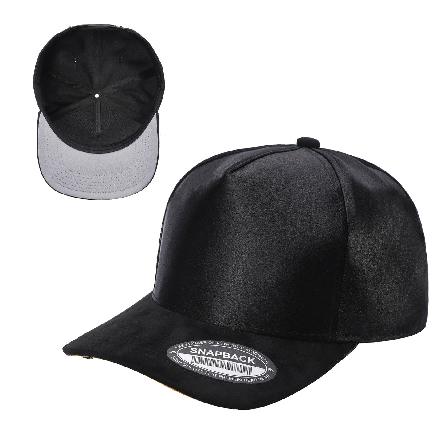 TCSTS - Satin Snapback with Suede Bills