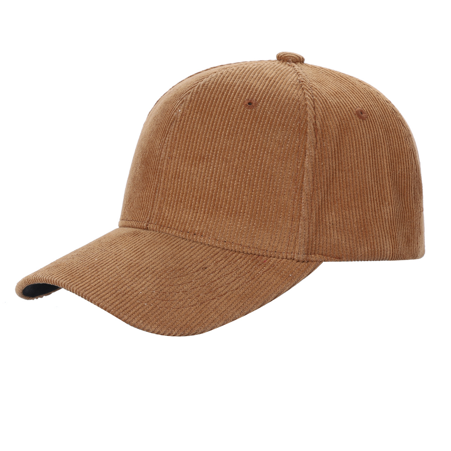 CORDUROY Solid Buckle Hat