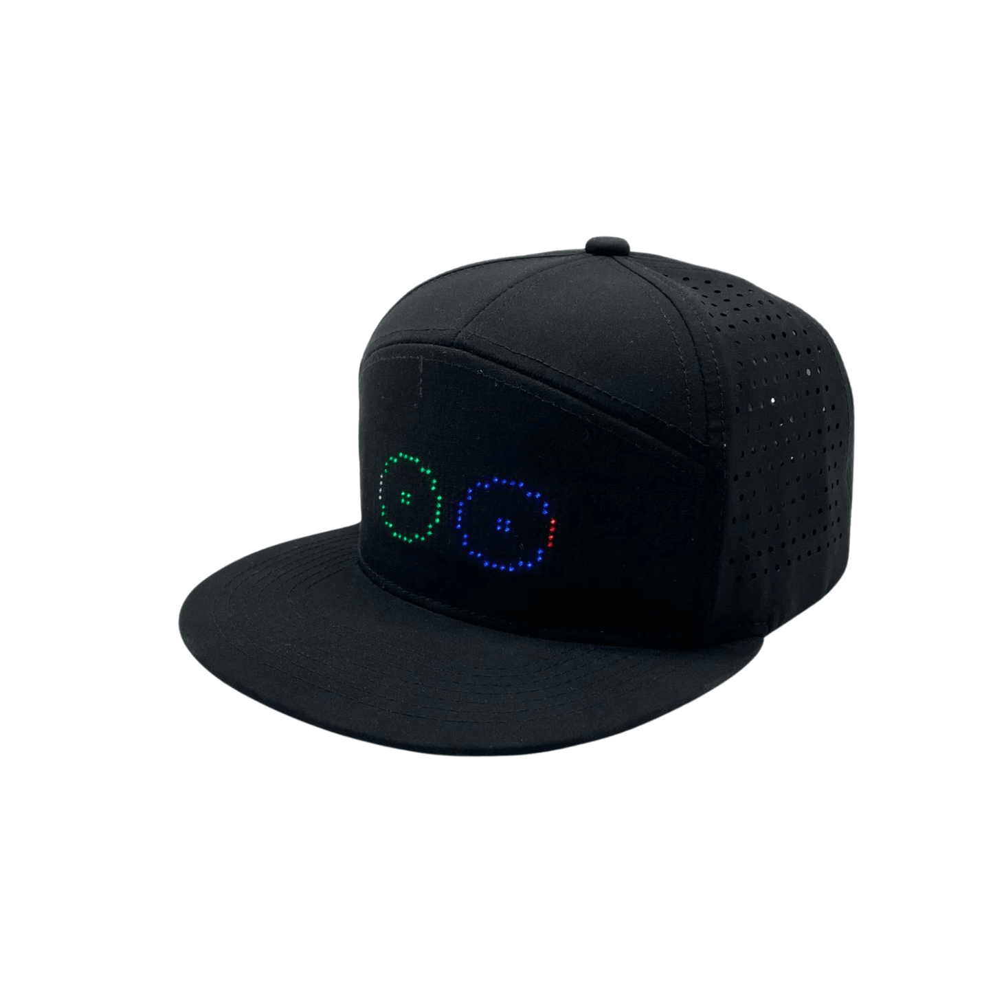 Programmable App Controlled LED Snapback Baseball Hat