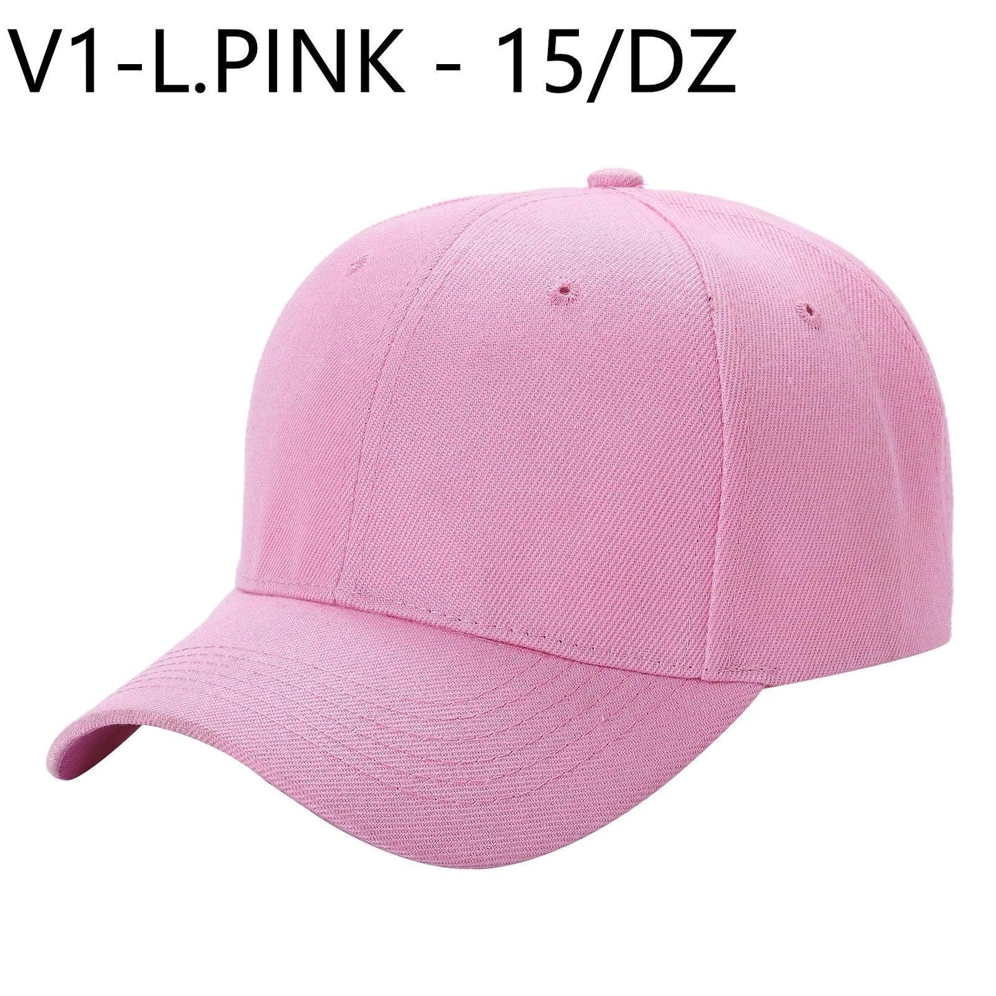 V1 KIDS - Solid Velcro Baseball Cap