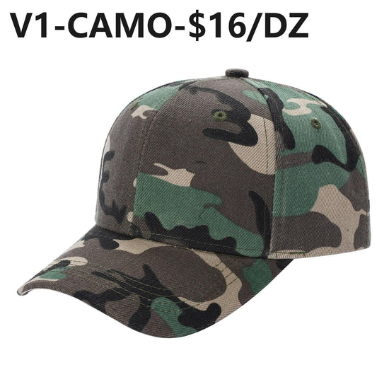 V1 KIDS - Solid Velcro Baseball Cap