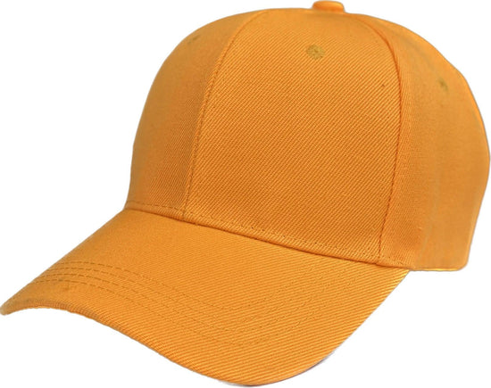V1 - Gorra de béisbol sólida con velcro