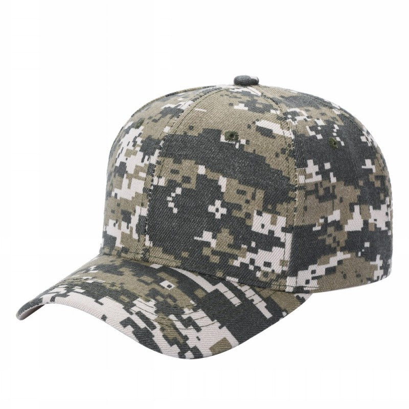 V1 - Gorra de béisbol sólida con velcro